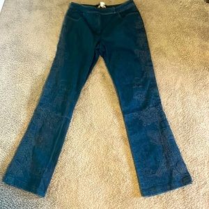 St. John couture jeans.   Like new condition